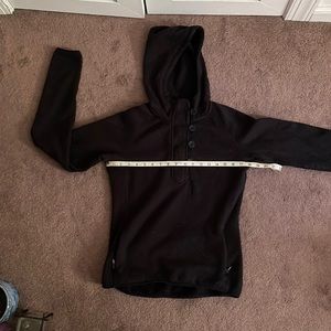North Face black sweatshirt